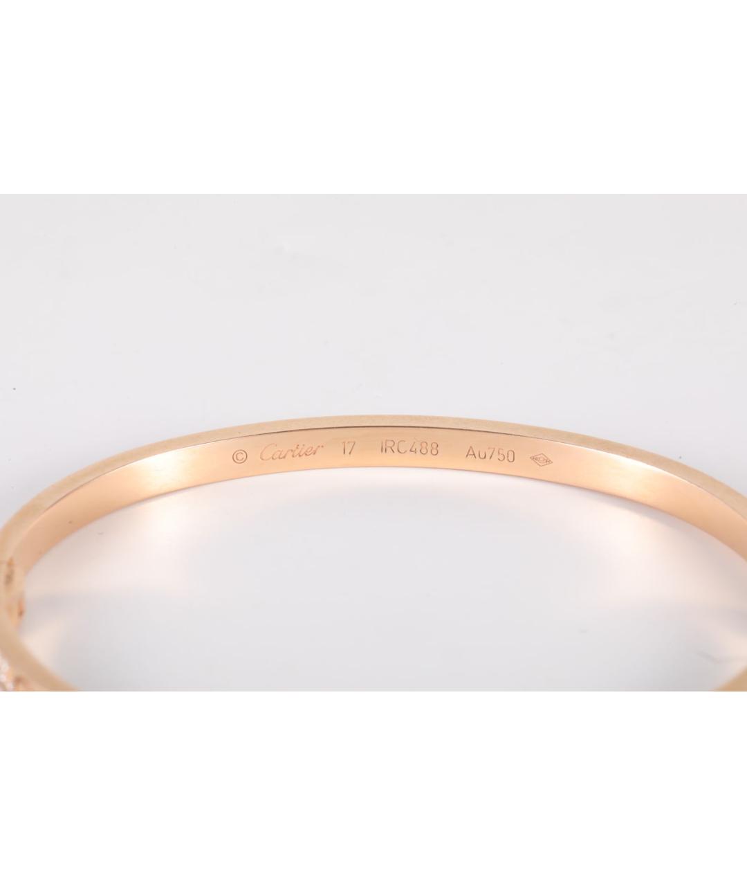 CARTIER Золотой браслет из розового золота, фото 4