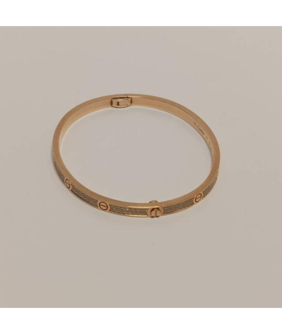 CARTIER Золотой браслет из розового золота, фото 7
