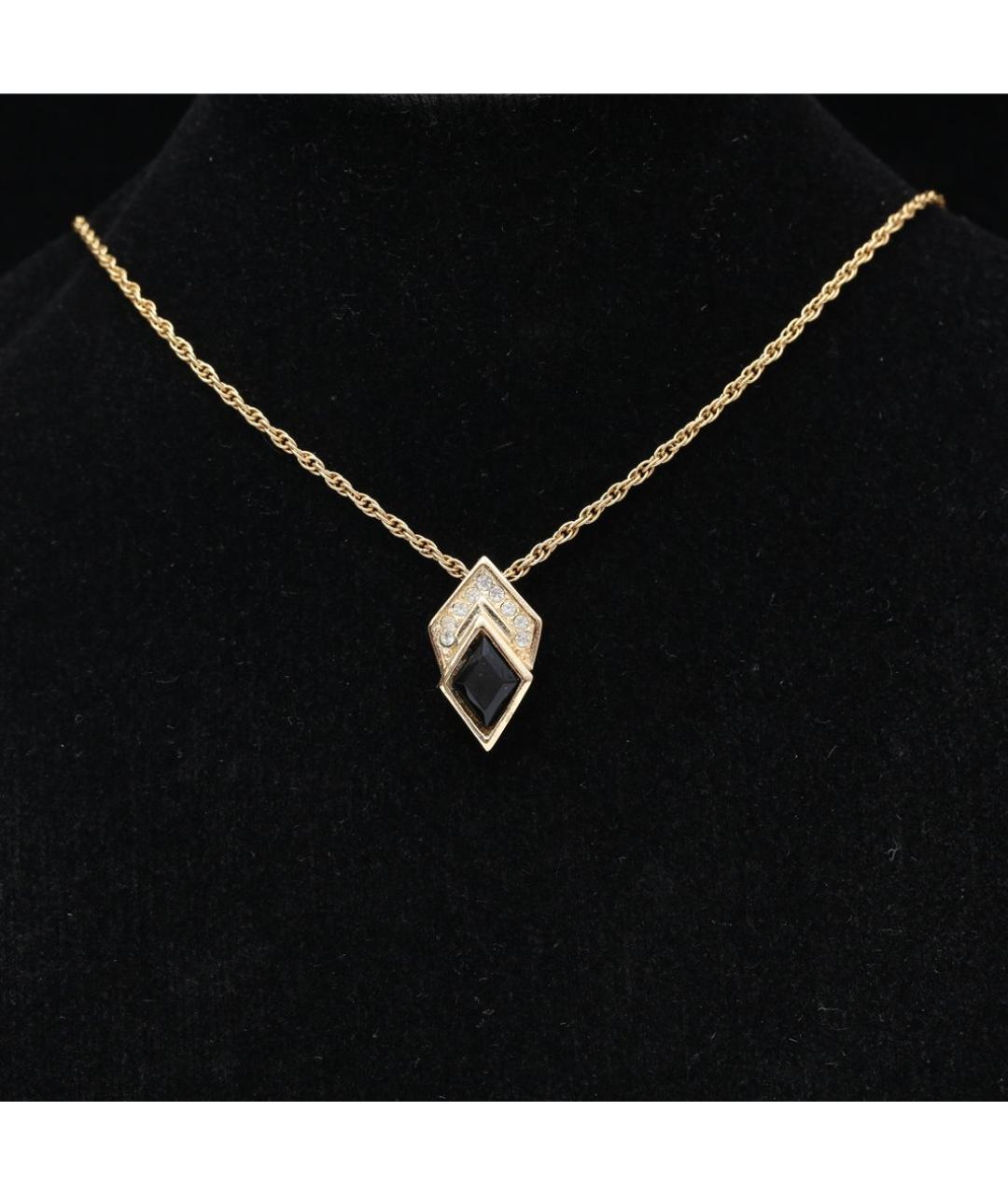 CHRISTIAN DIOR Золотая металлическая подвеска, фото 2