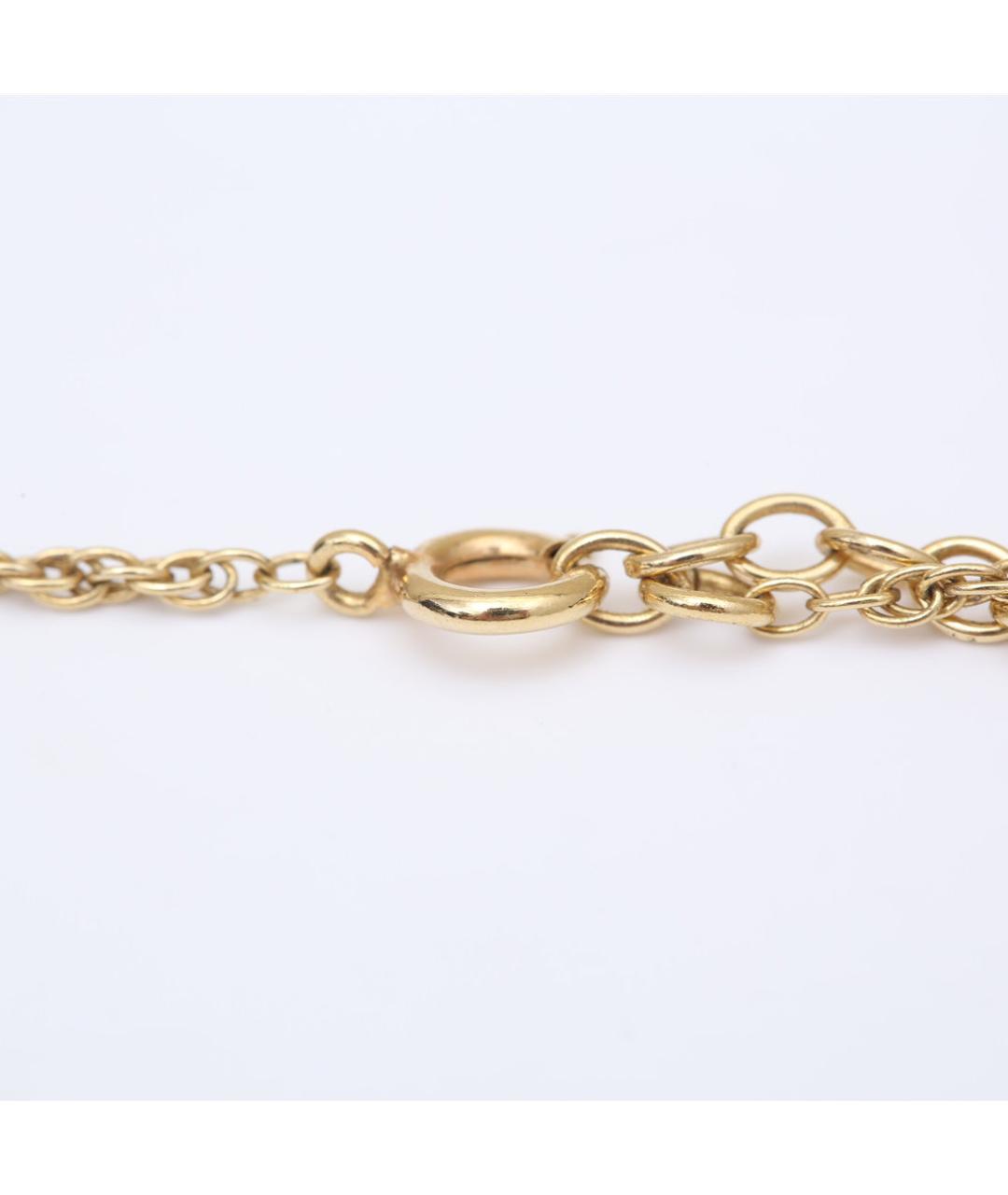 CHRISTIAN DIOR Золотая металлическая подвеска, фото 6