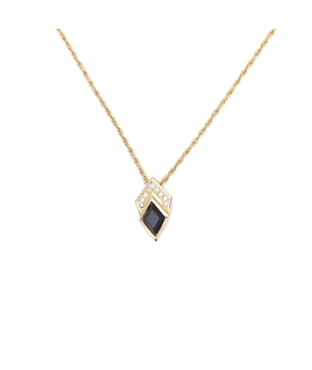 CHRISTIAN DIOR Золотая металлическая подвеска, фото 1