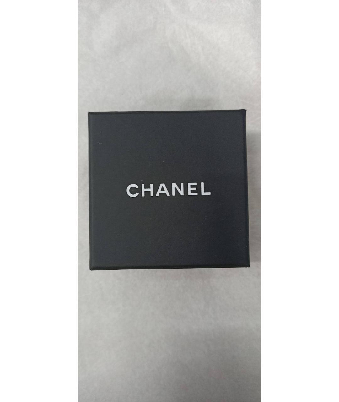 CHANEL Красные металлические клипсы, фото 8