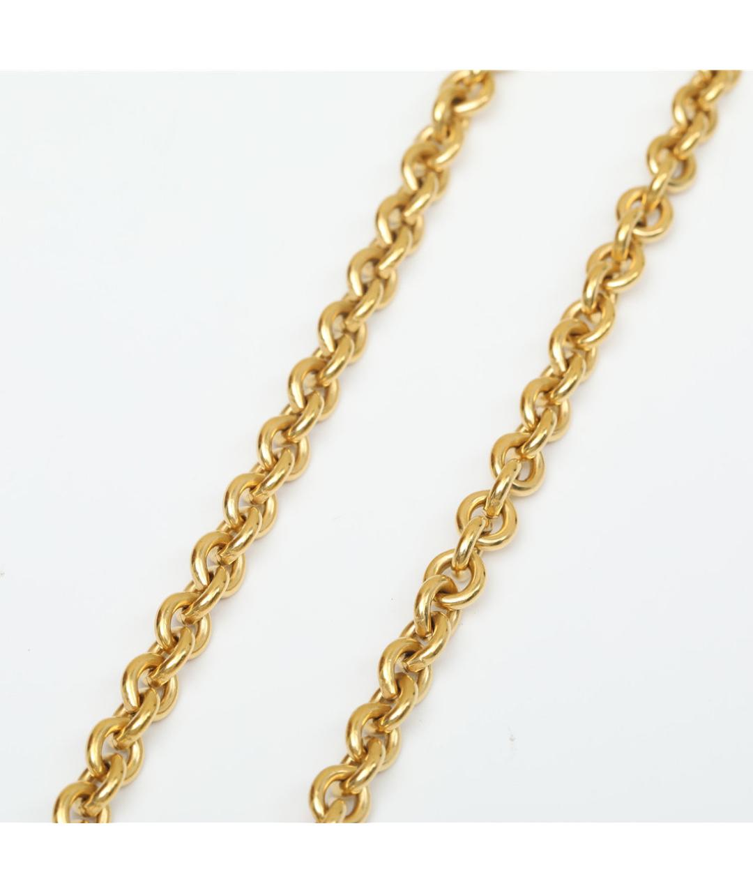 CHANEL Золотое металлическое колье, фото 6