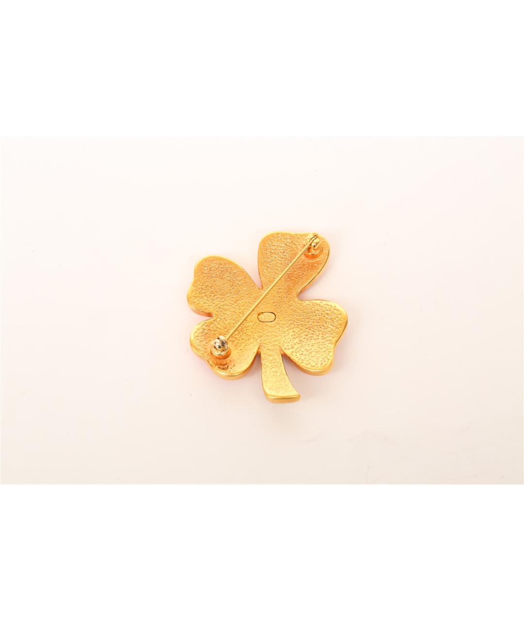 CHANEL Коралловая металлическая булавка / брошь, фото 2