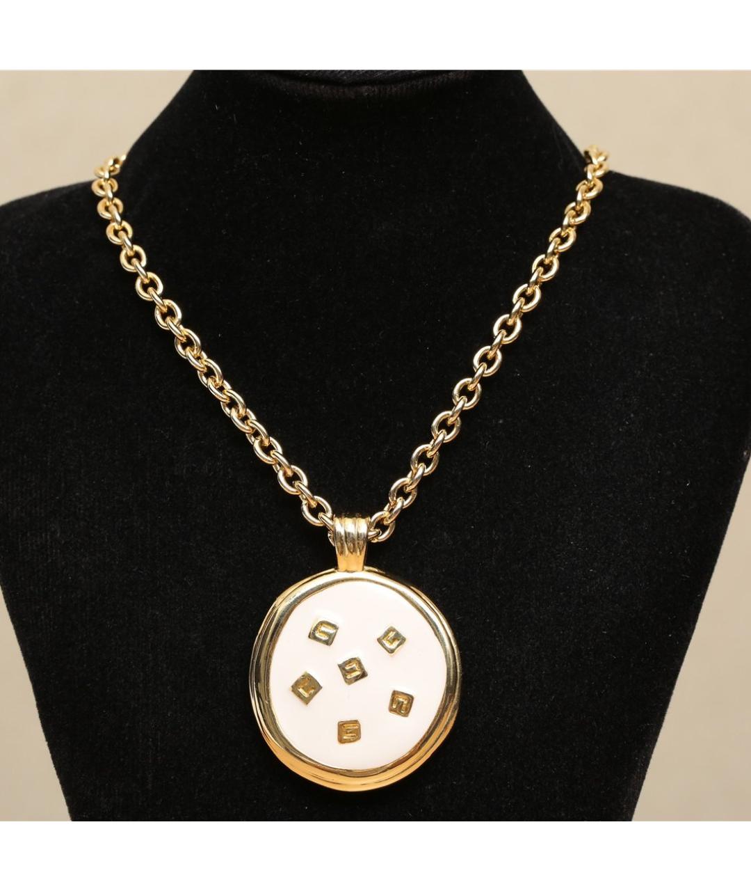 GIVENCHY Золотое металлическое колье, фото 2