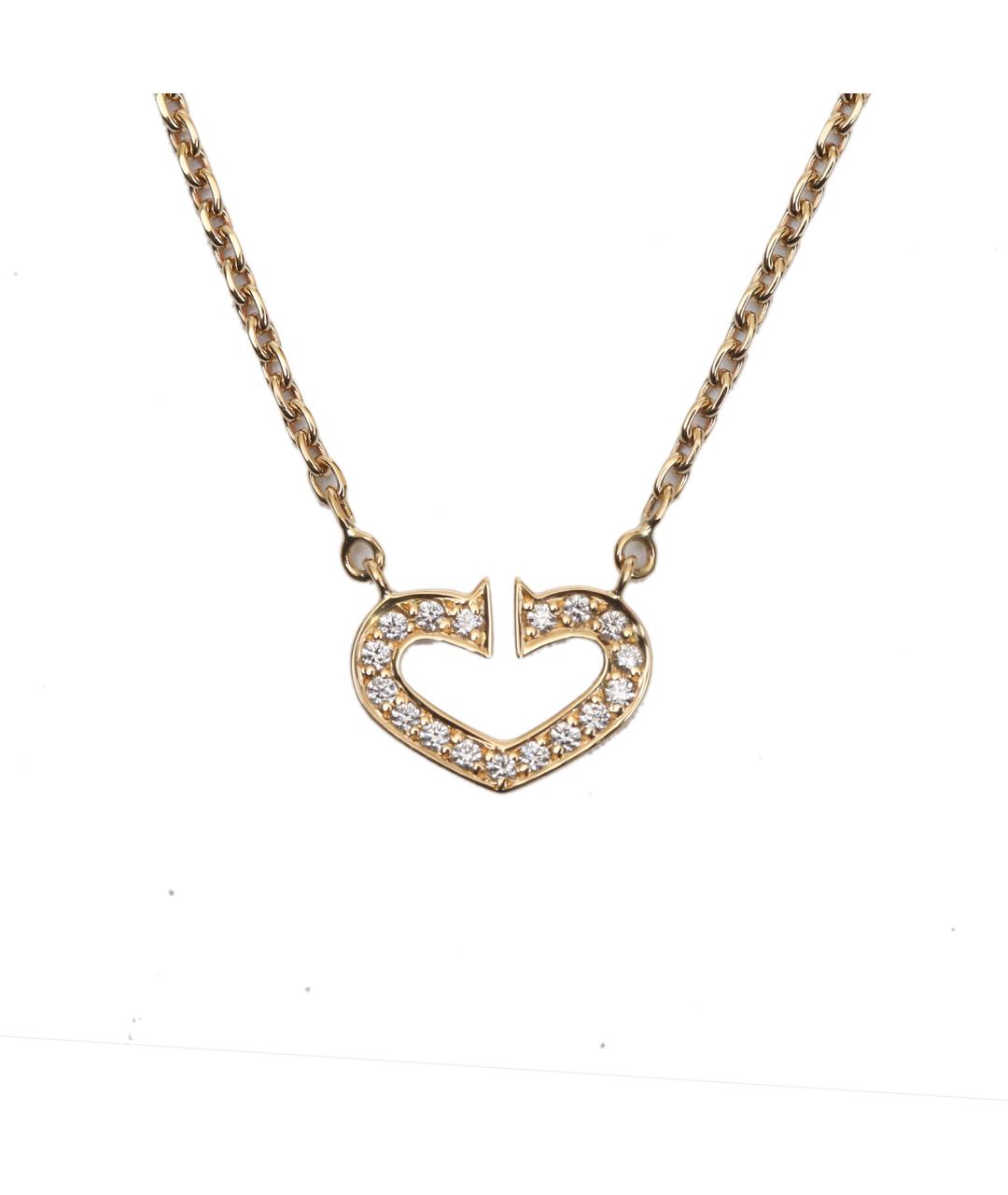 CARTIER Золотое колье из желтого золота, фото 1