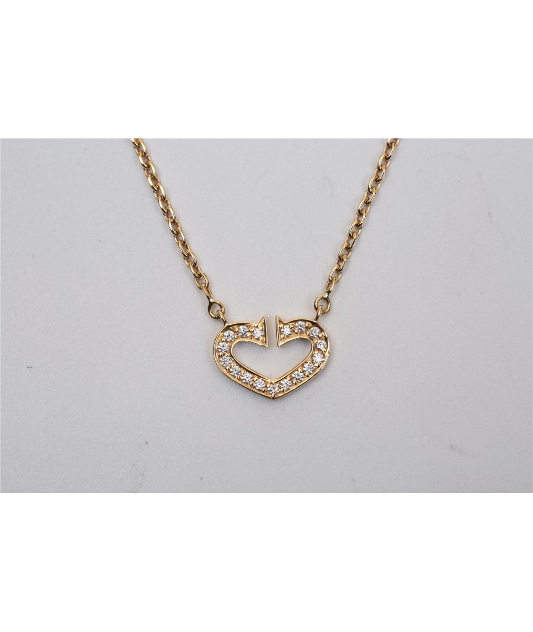 CARTIER Золотое колье из желтого золота, фото 2