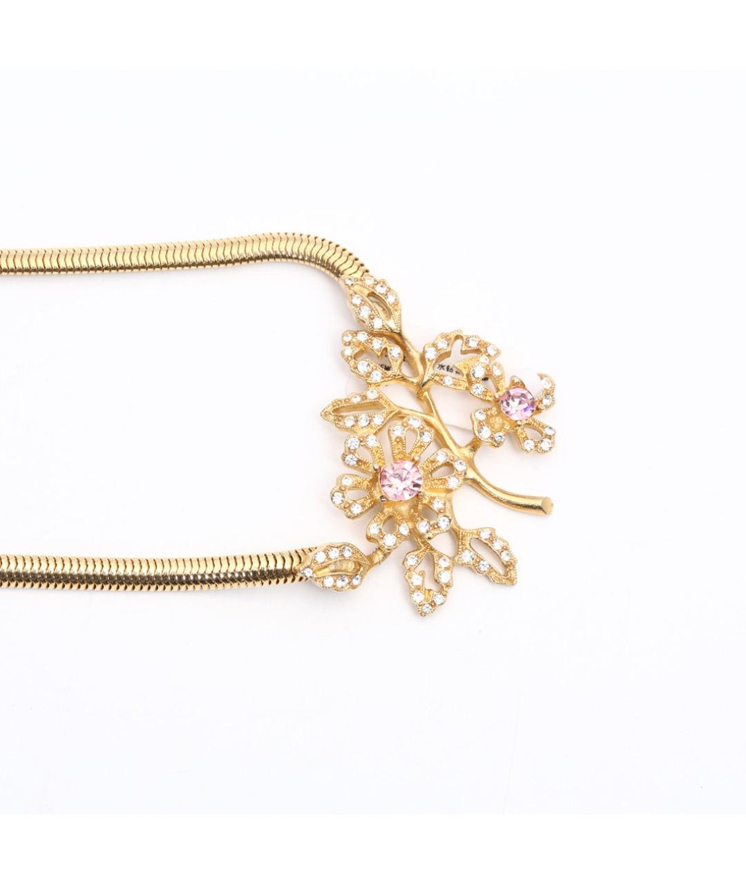 GIVENCHY Золотое металлическое колье, фото 3