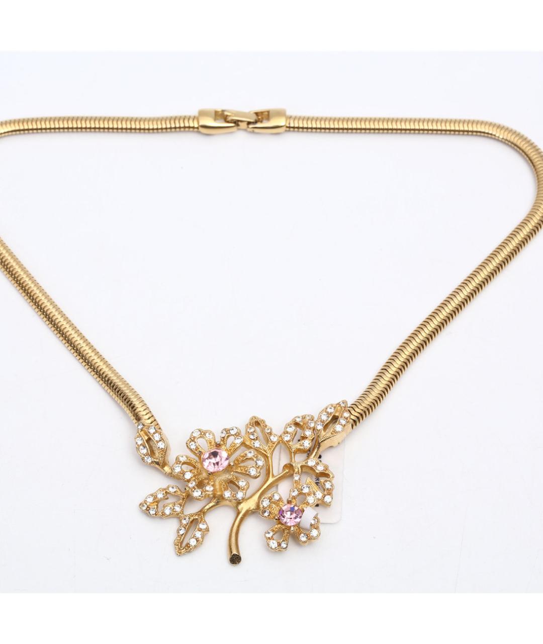 GIVENCHY Золотое металлическое колье, фото 7