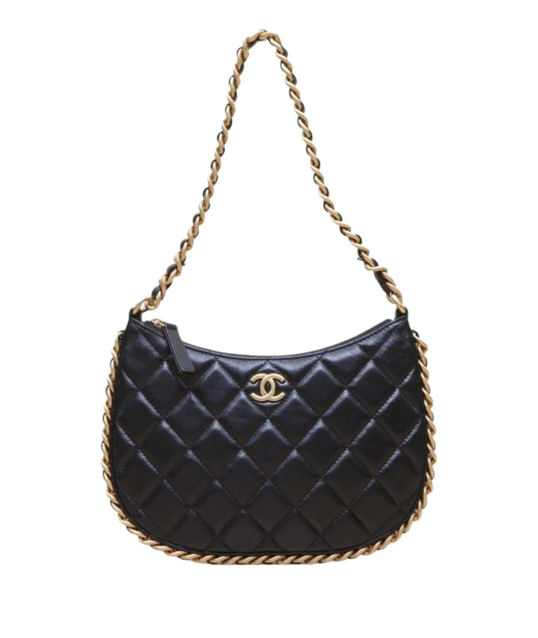 CHANEL Черная сумка через плечо, фото 1