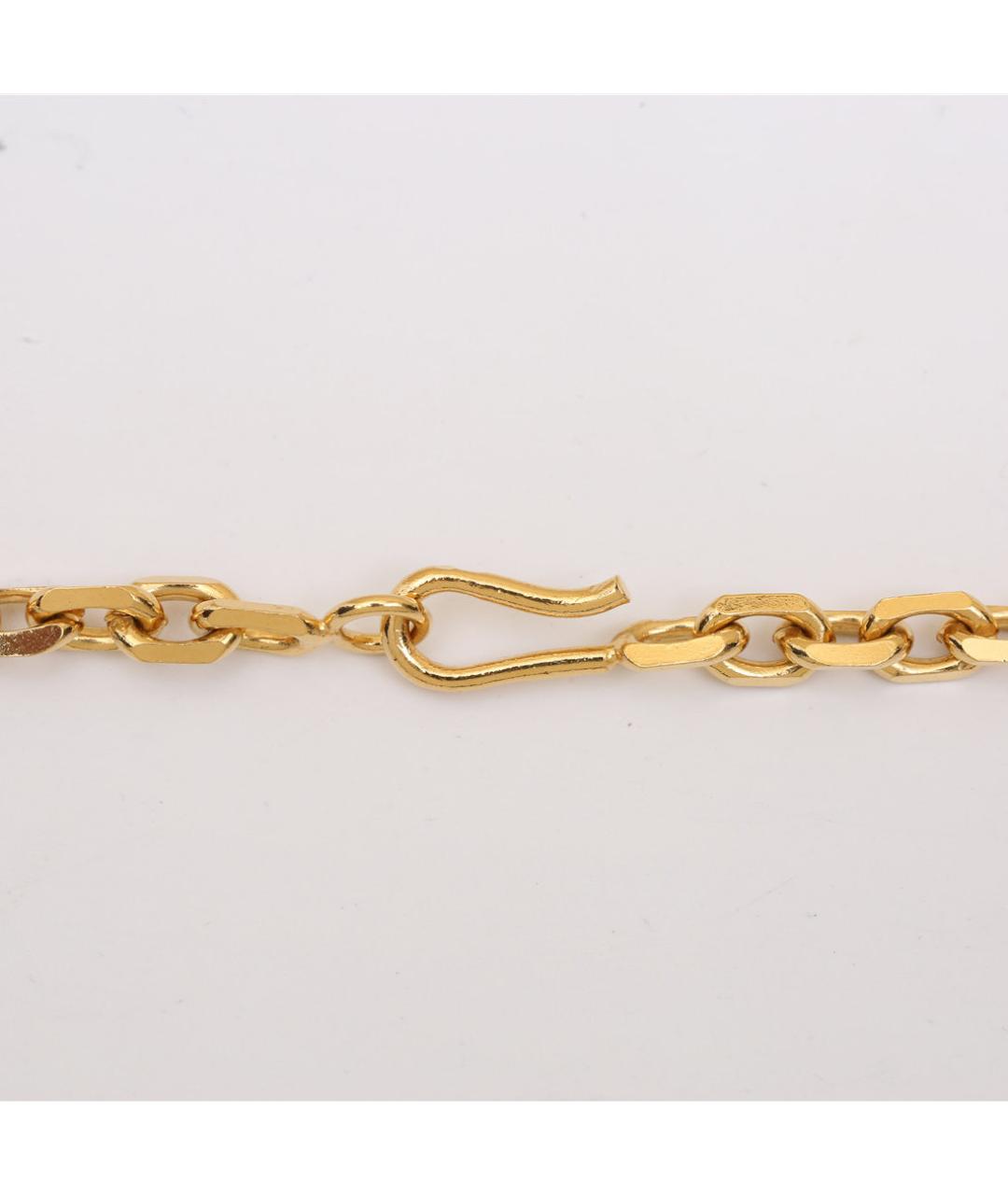 CHANEL Золотое металлическое колье, фото 4