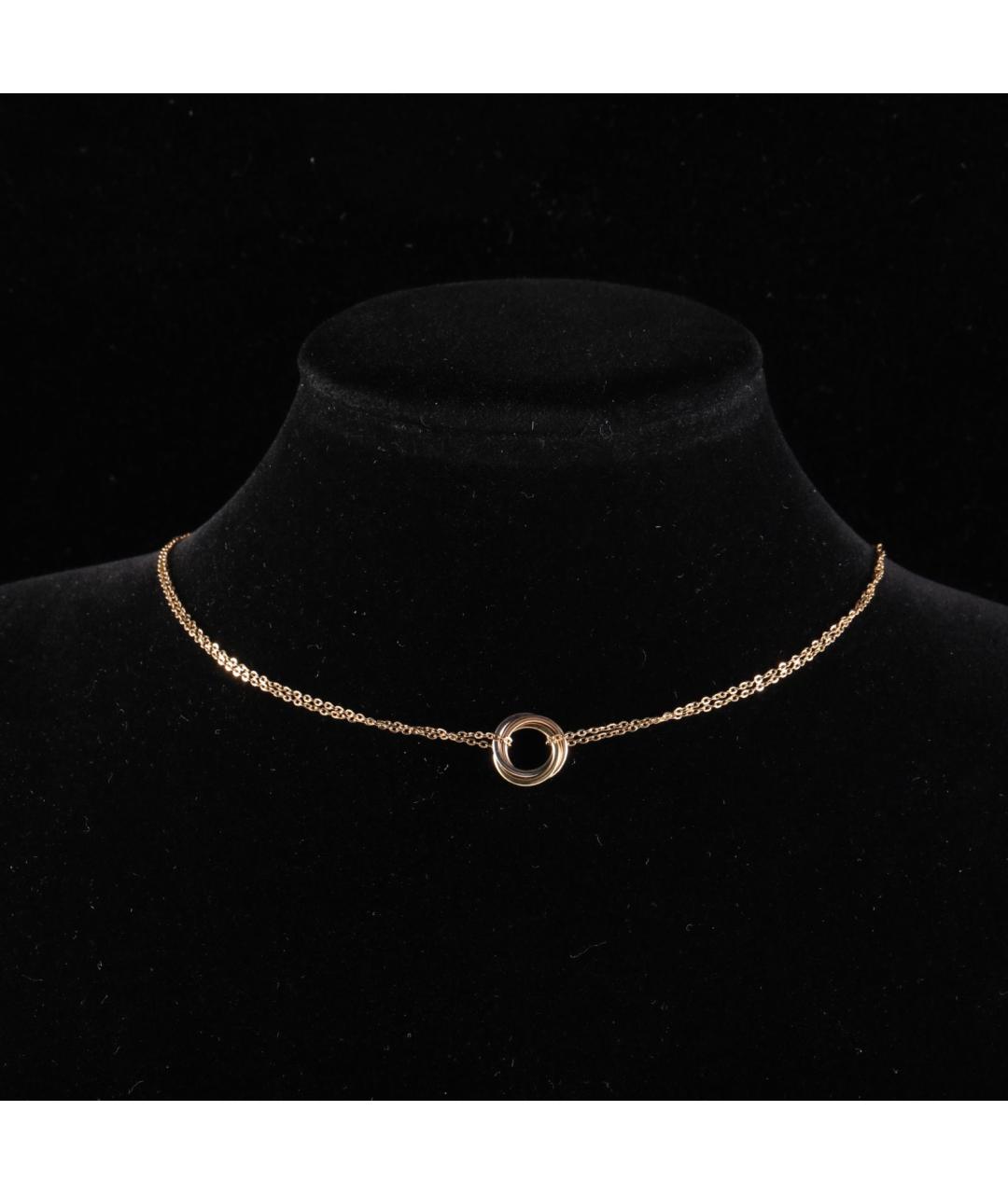 CARTIER Золотое колье из желтого золота, фото 2