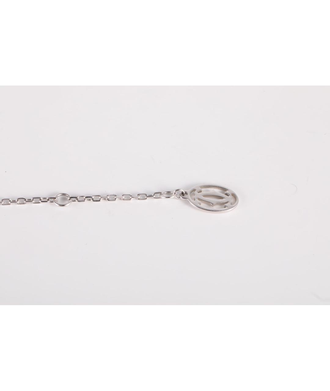 CARTIER Серебрянный браслет из белого золота, фото 4