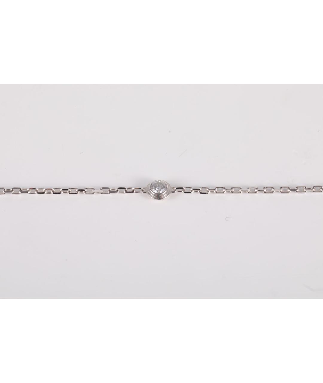 CARTIER Серебрянный браслет из белого золота, фото 3