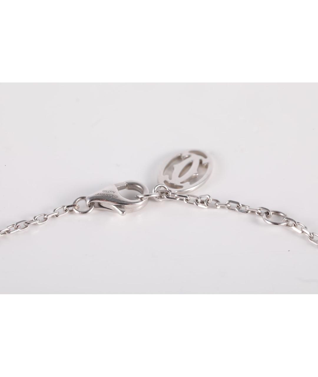 CARTIER Серебрянный браслет из белого золота, фото 2