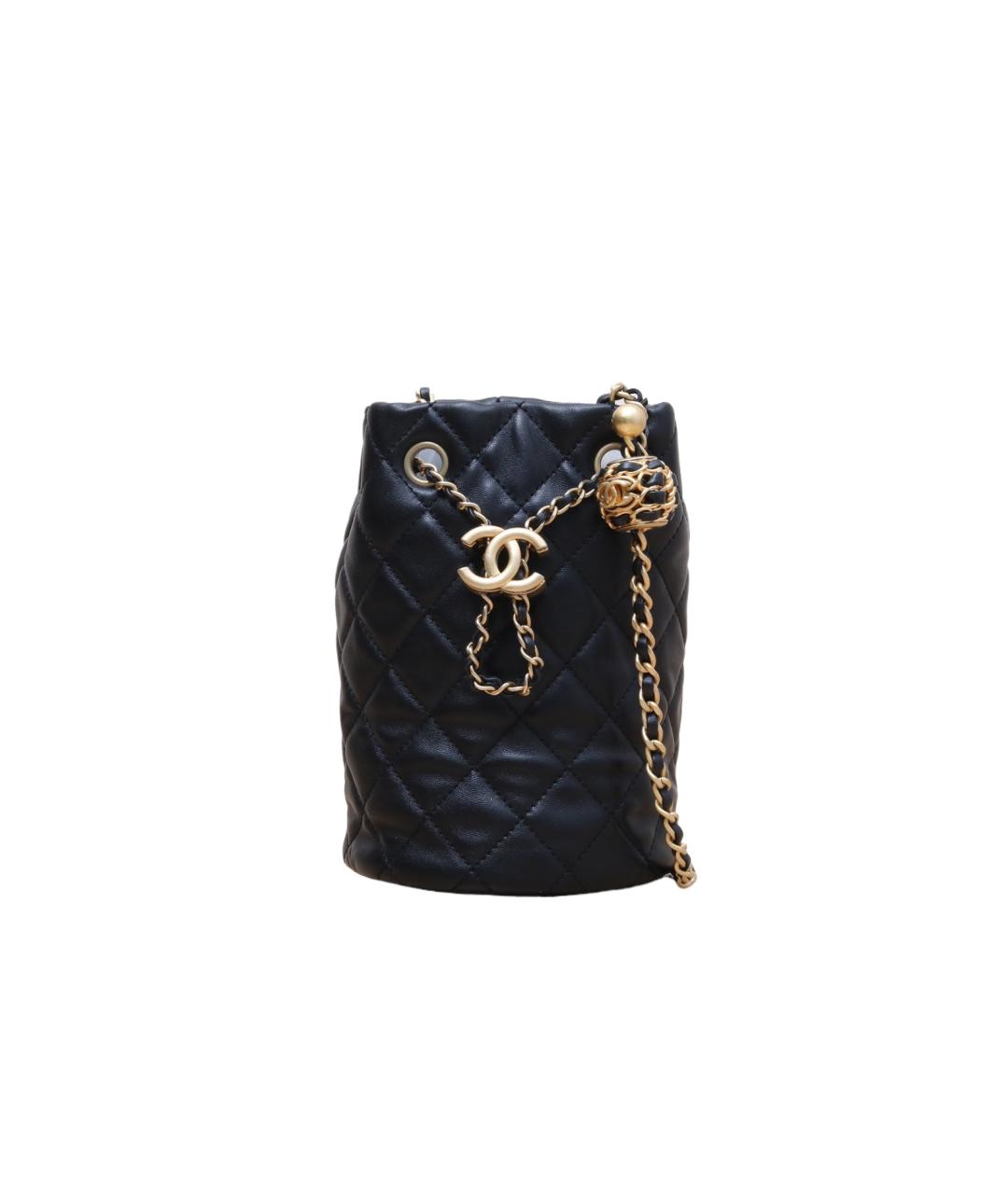 CHANEL Черная сумка через плечо, фото 10