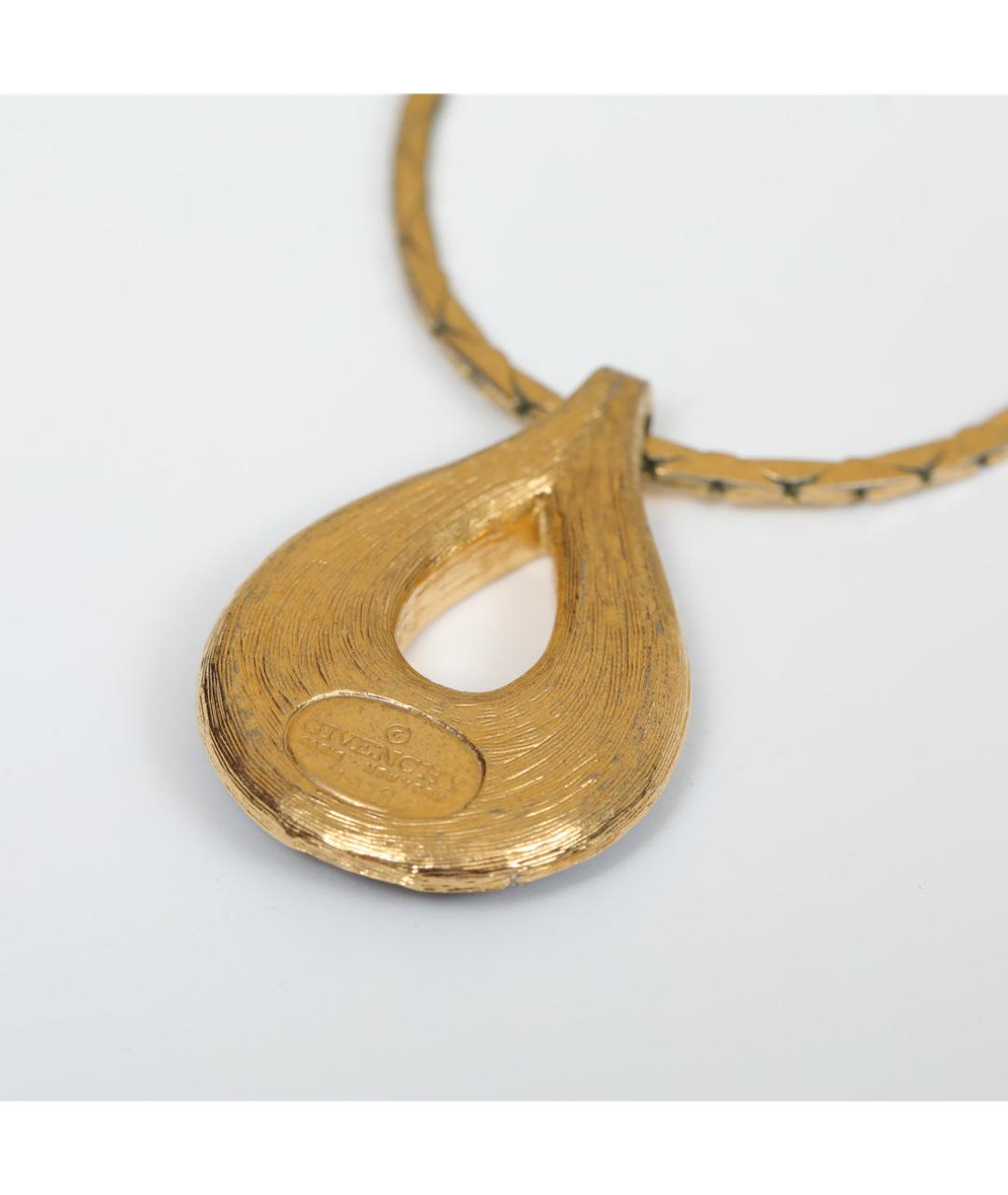 GIVENCHY Коричневое металлическое колье, фото 6