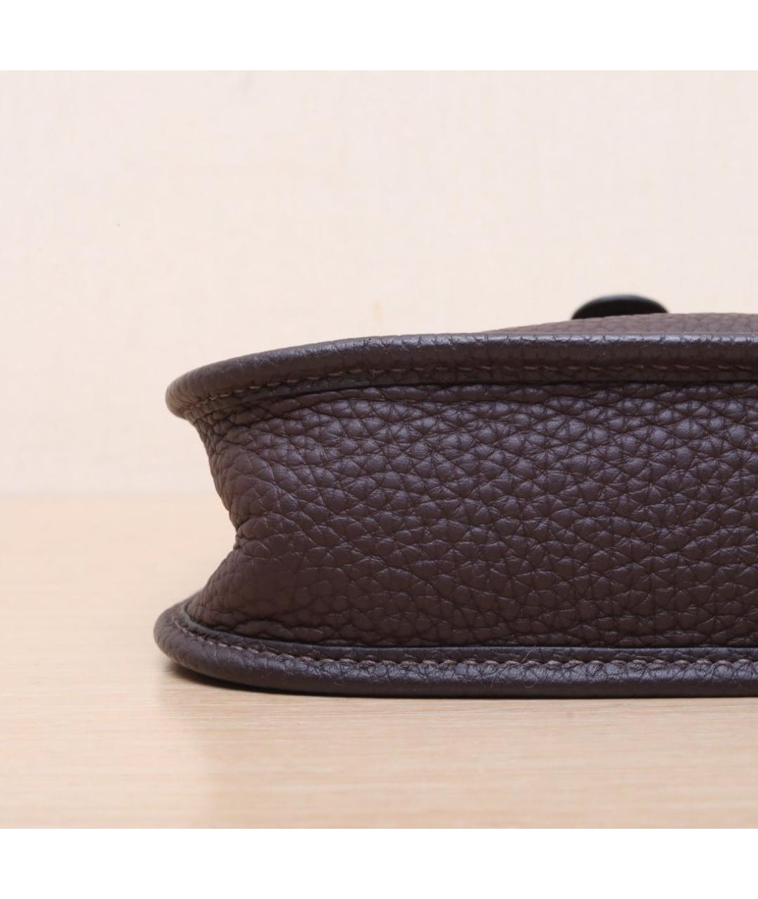 HERMES Коричневая сумка через плечо, фото 9