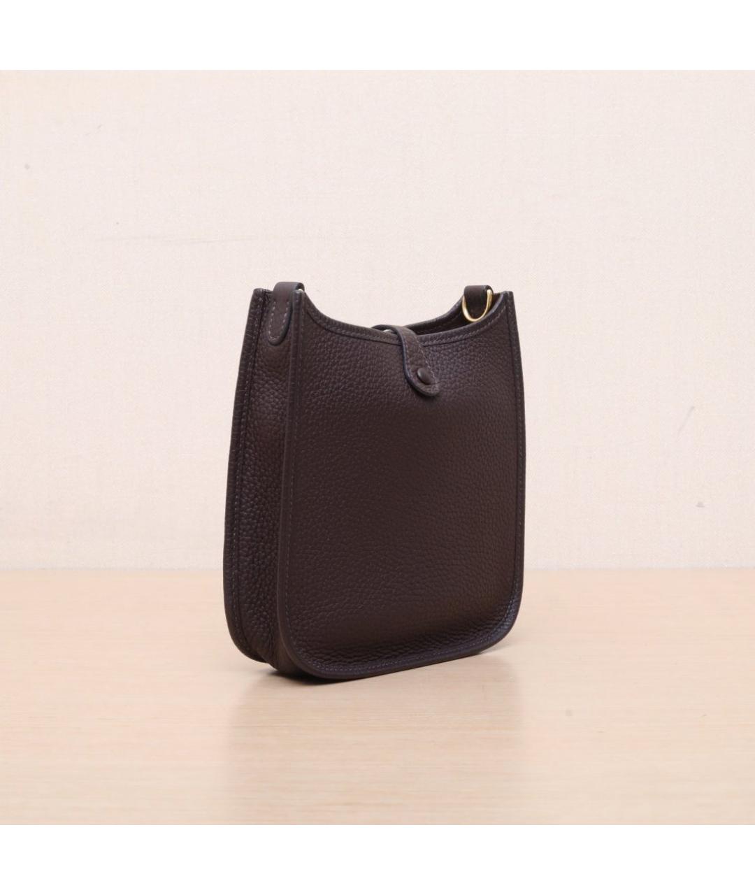 HERMES Коричневая сумка через плечо, фото 6