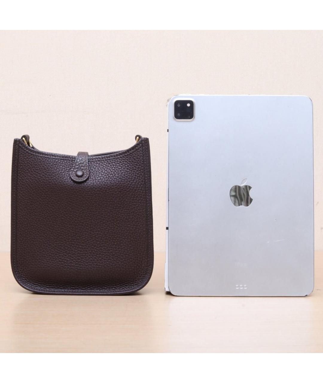 HERMES Коричневая сумка через плечо, фото 7