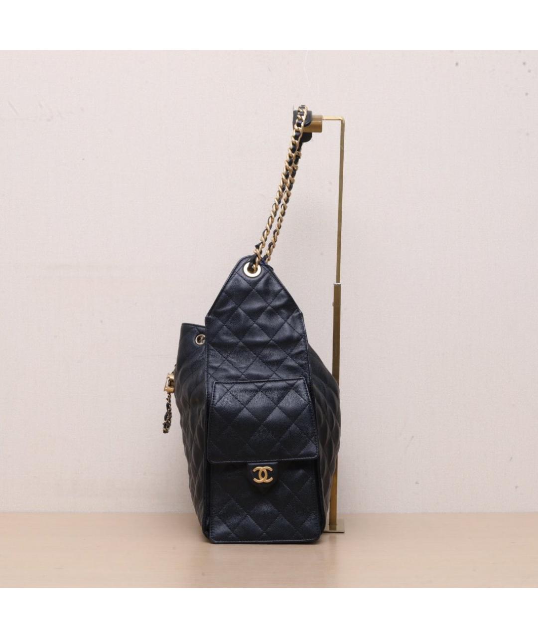 CHANEL Черная сумка через плечо, фото 5