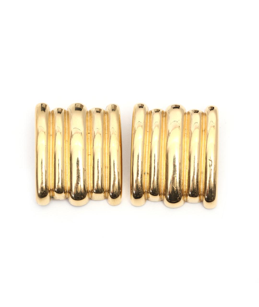 GIVENCHY Золотые металлические клипсы, фото 1