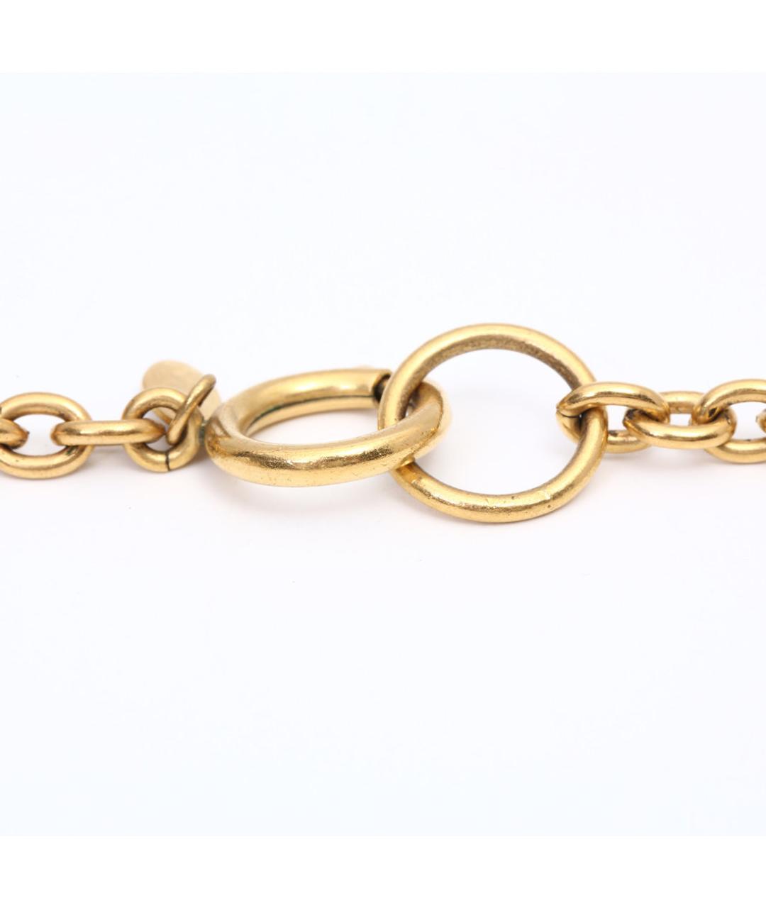 CHANEL Золотое металлическое колье, фото 6