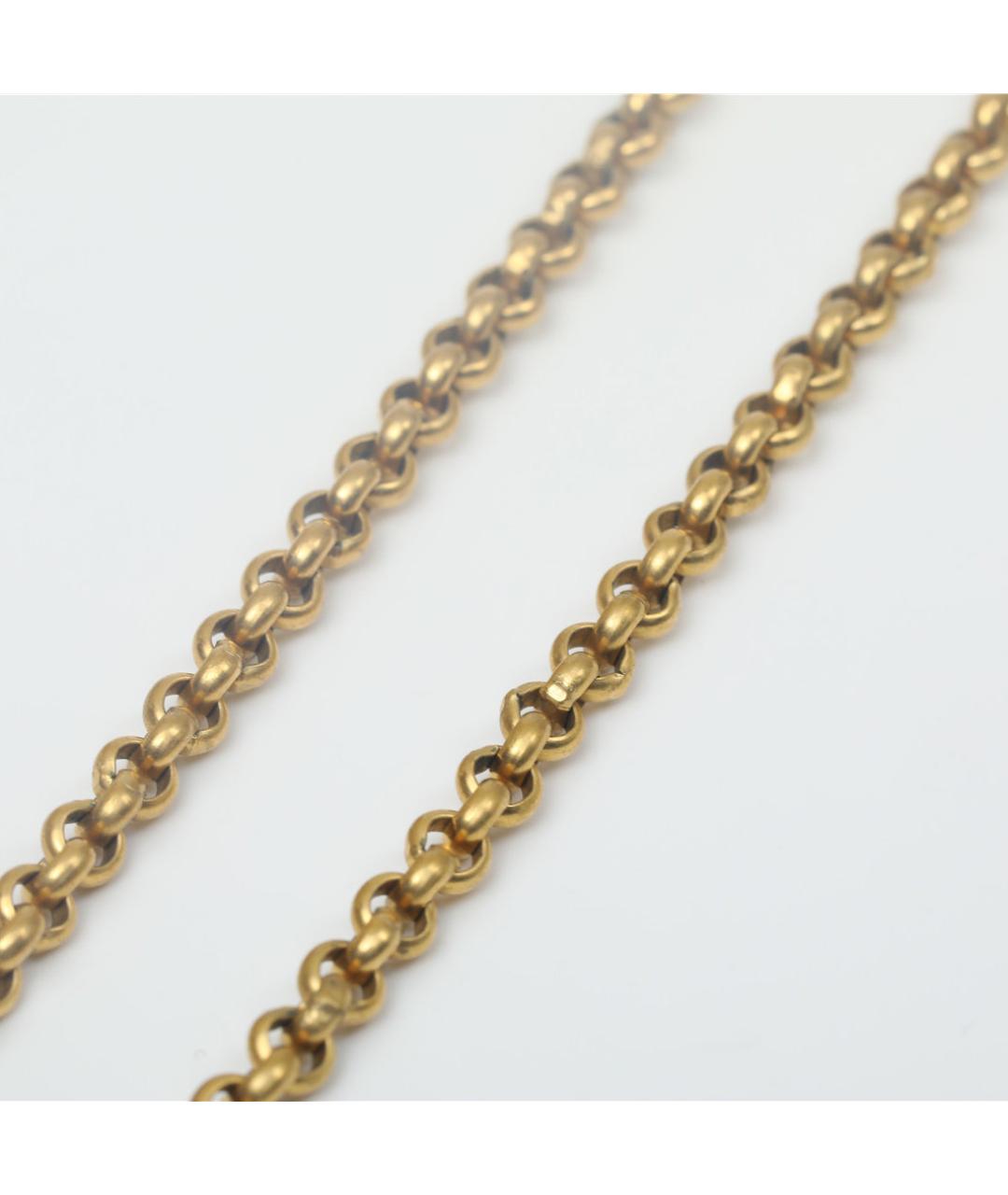 CHANEL Золотое металлическое колье, фото 7