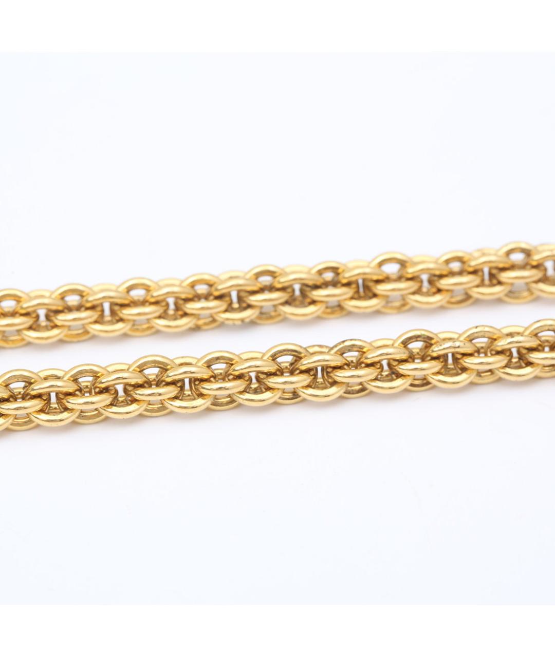 CHANEL Золотое металлическое колье, фото 5