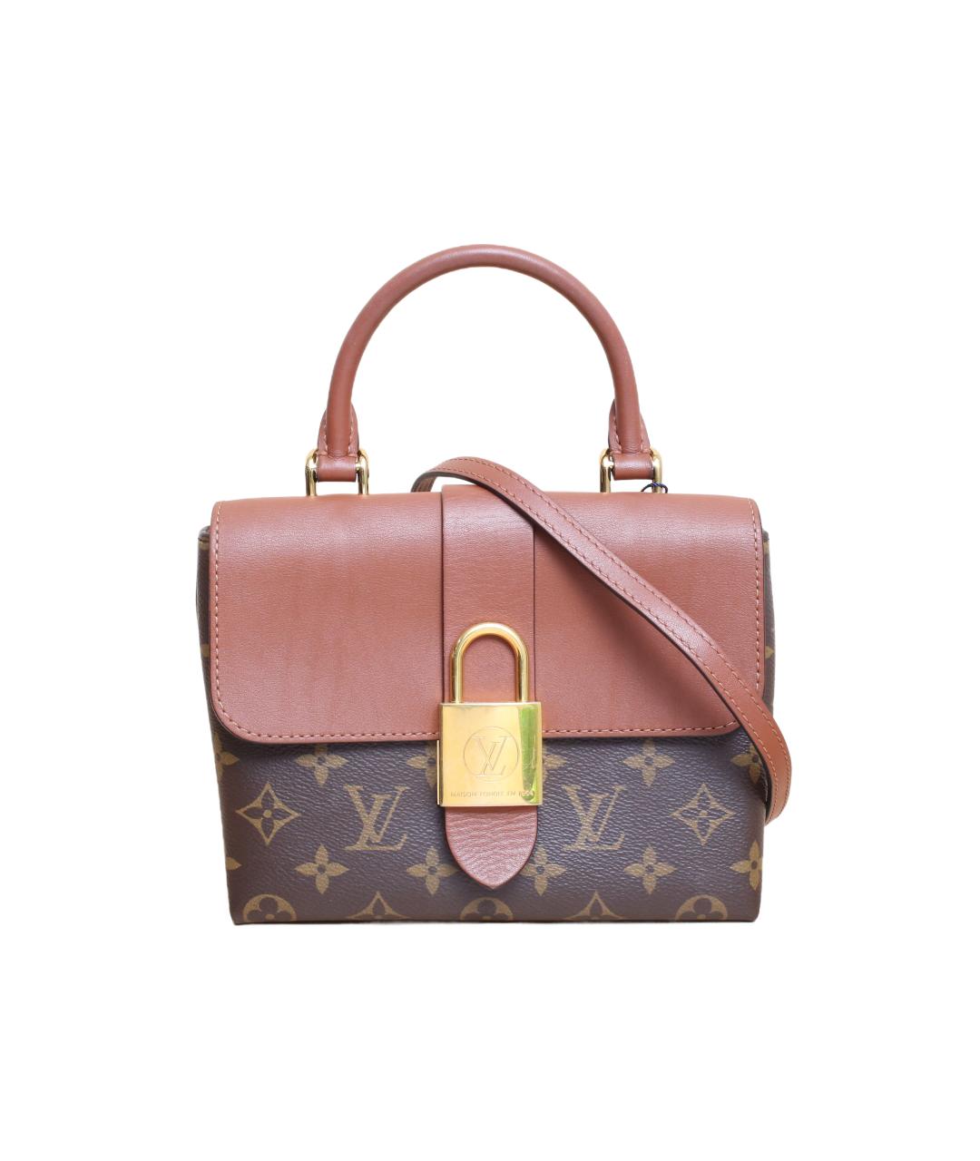 LOUIS VUITTON Коричневая сумка с короткими ручками, фото 10