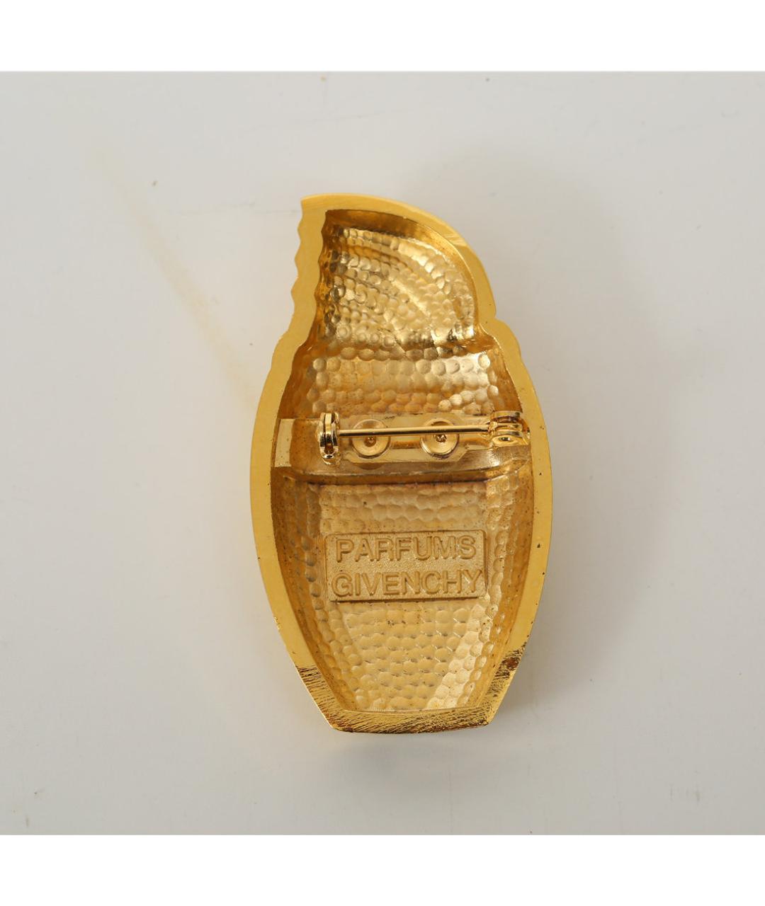 GIVENCHY Золотая металлическая булавка / брошь, фото 4