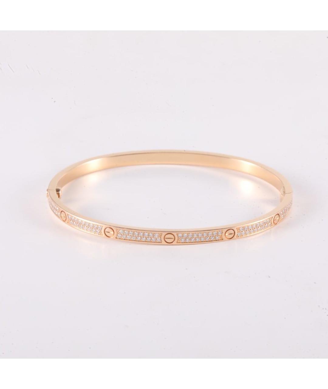 CARTIER Золотой браслет из розового золота, фото 4