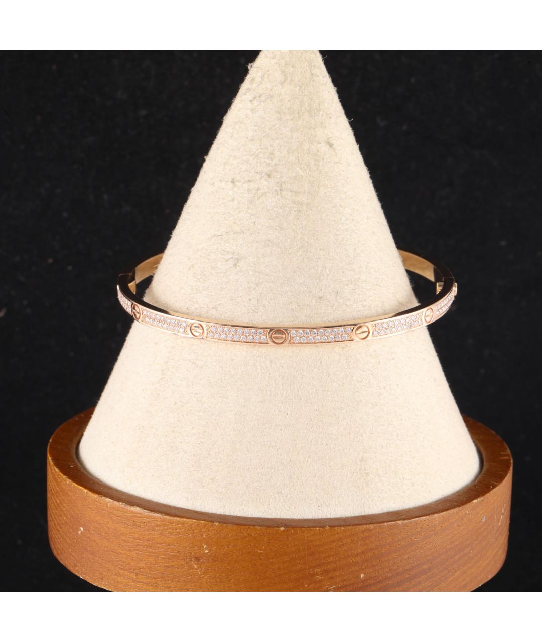 CARTIER Золотой браслет из розового золота, фото 2