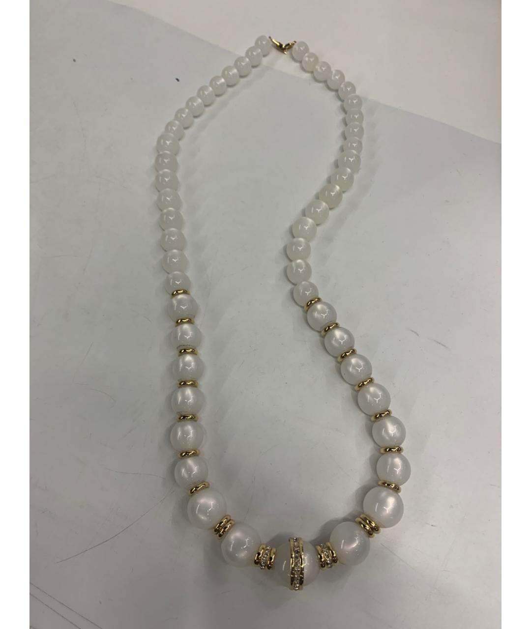 GIVENCHY Белое металлическое колье, фото 8