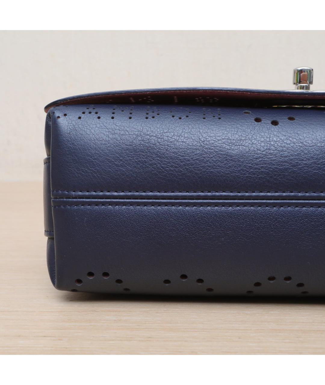 CHANEL Синяя сумка через плечо, фото 9