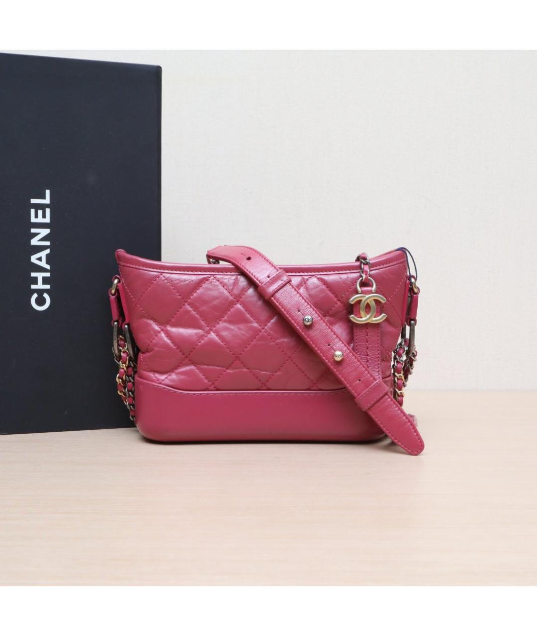 CHANEL Розовая сумка через плечо, фото 2