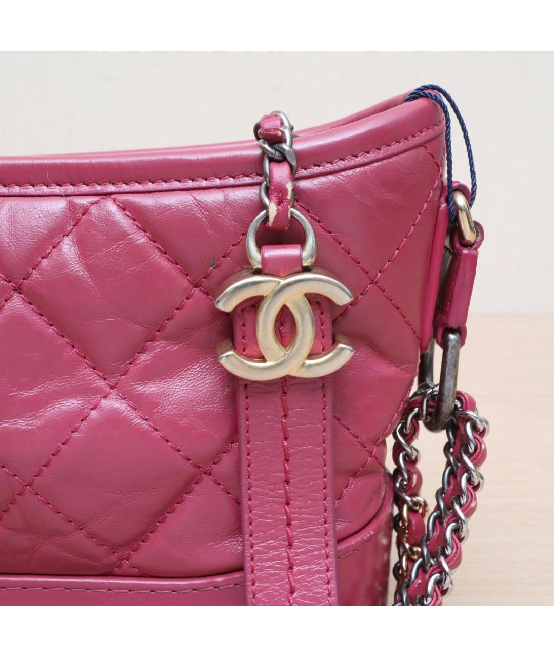 CHANEL Розовая сумка через плечо, фото 8