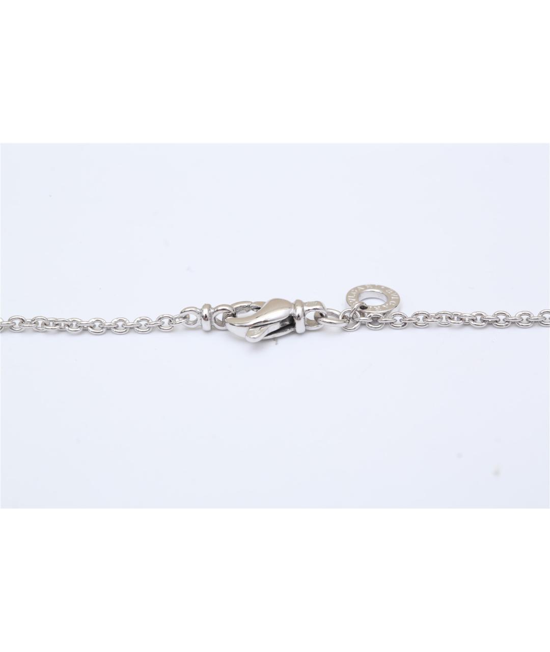 BVLGARI Серебряная подвеска из белого золота, фото 5