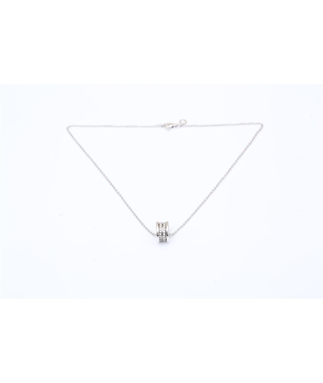 BVLGARI Серебряная подвеска из белого золота, фото 6