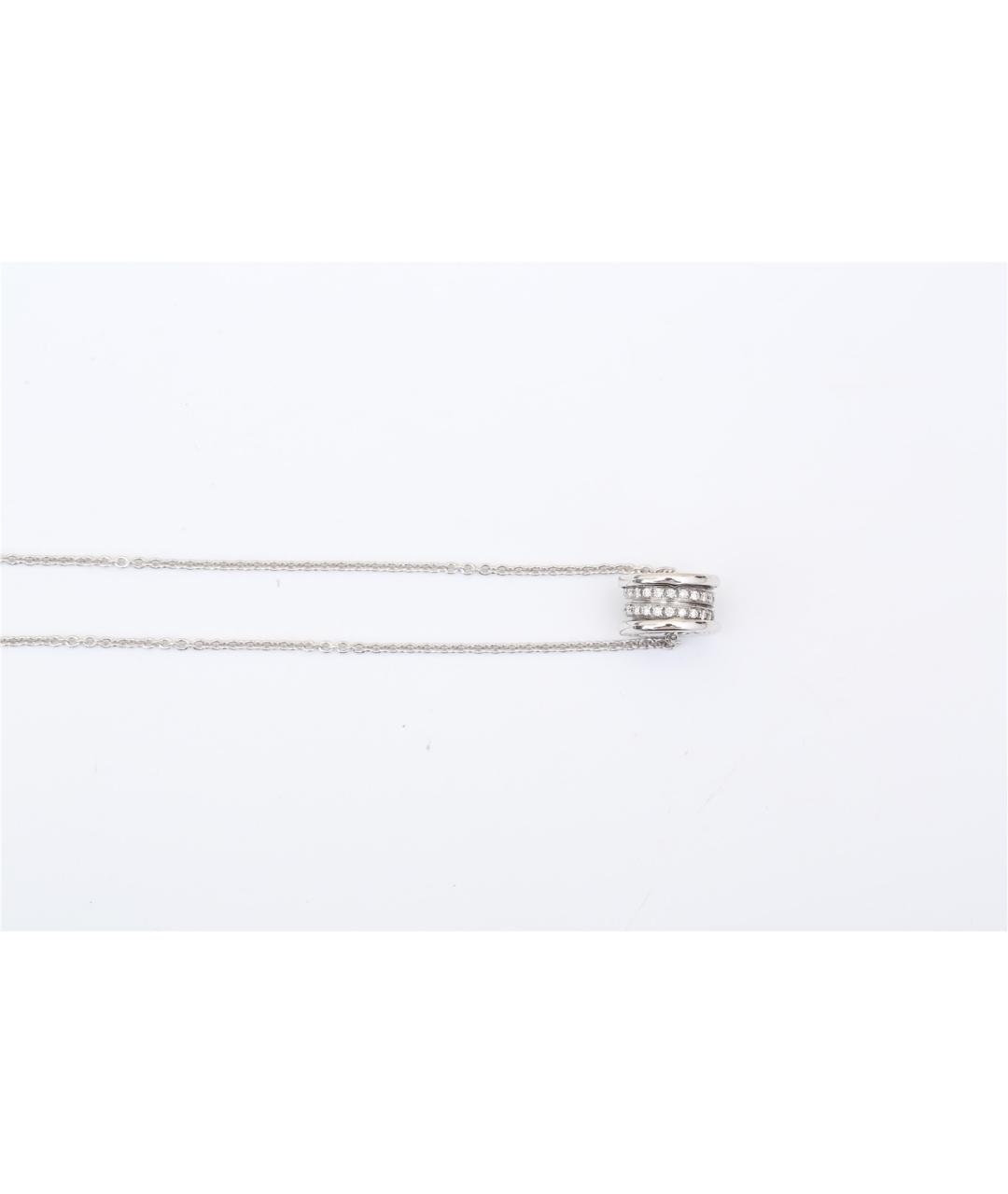 BVLGARI Серебряная подвеска из белого золота, фото 2