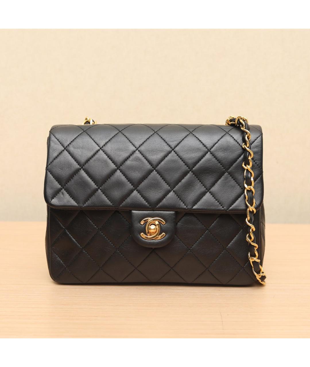 CHANEL Черная сумка через плечо, фото 2