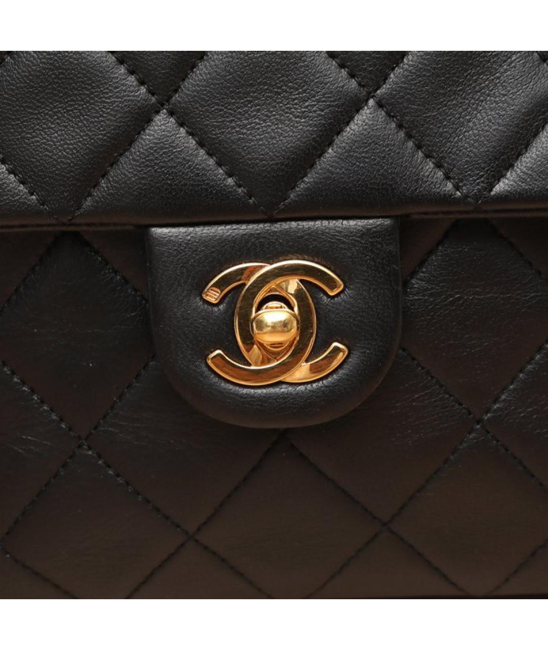 CHANEL Черная сумка через плечо, фото 7
