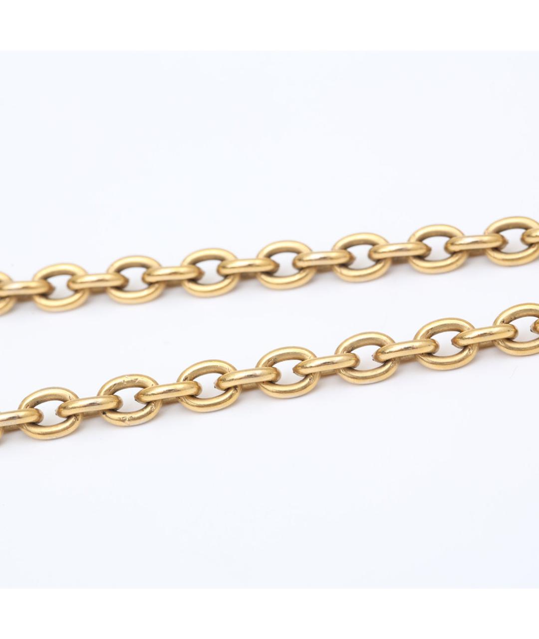 CHANEL Золотое металлическое колье, фото 5