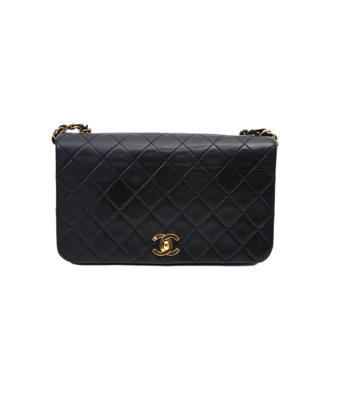 CHANEL Черная сумка через плечо, фото 10