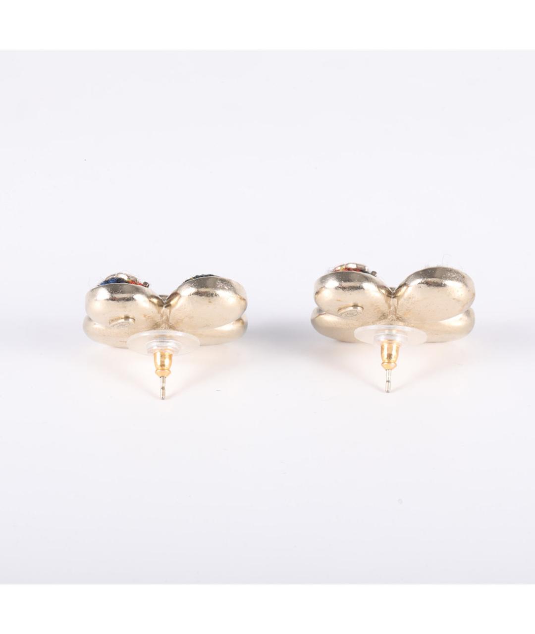 CHANEL Мульти металлические серьги, фото 4