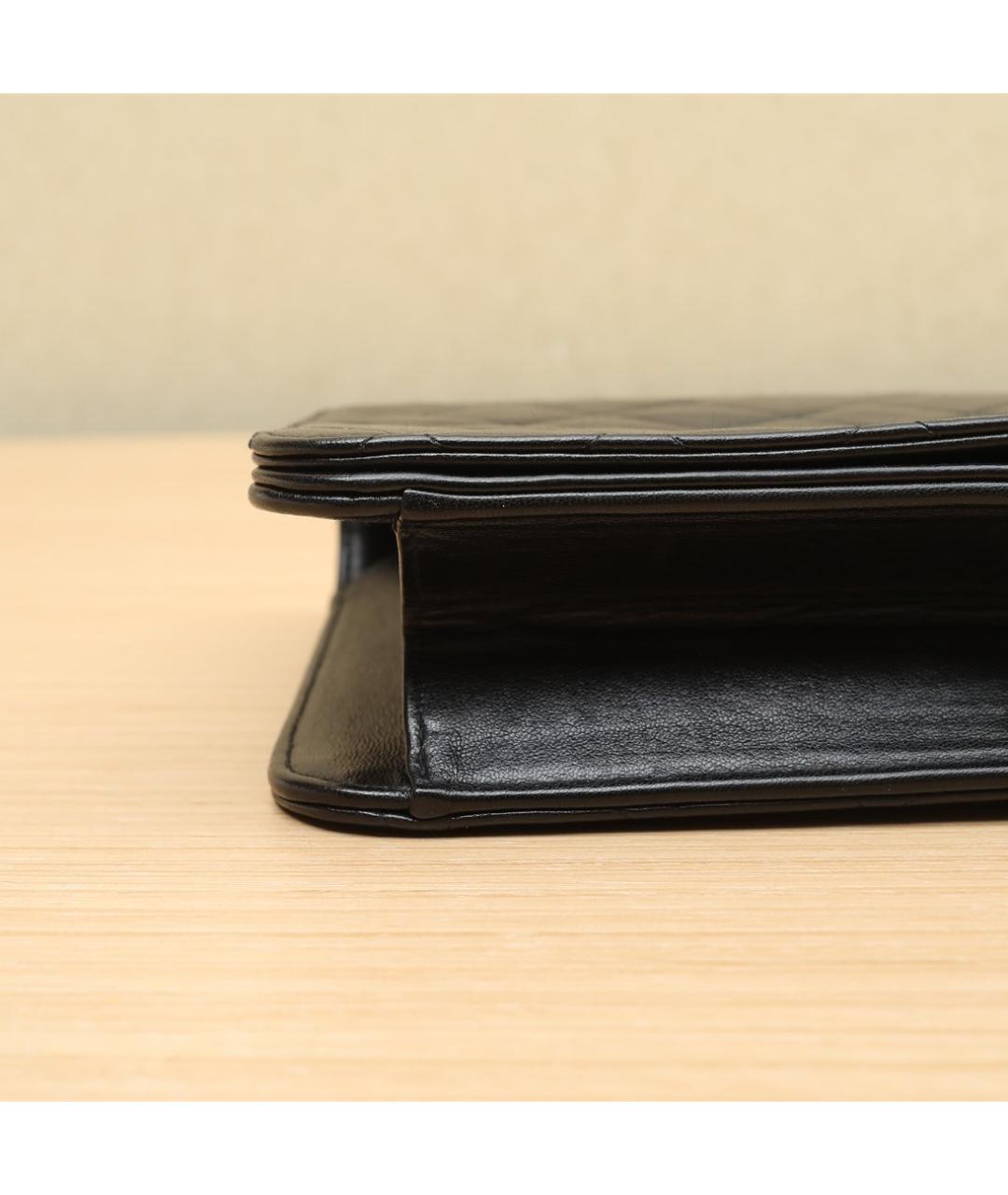 CHANEL Черная сумка через плечо, фото 8