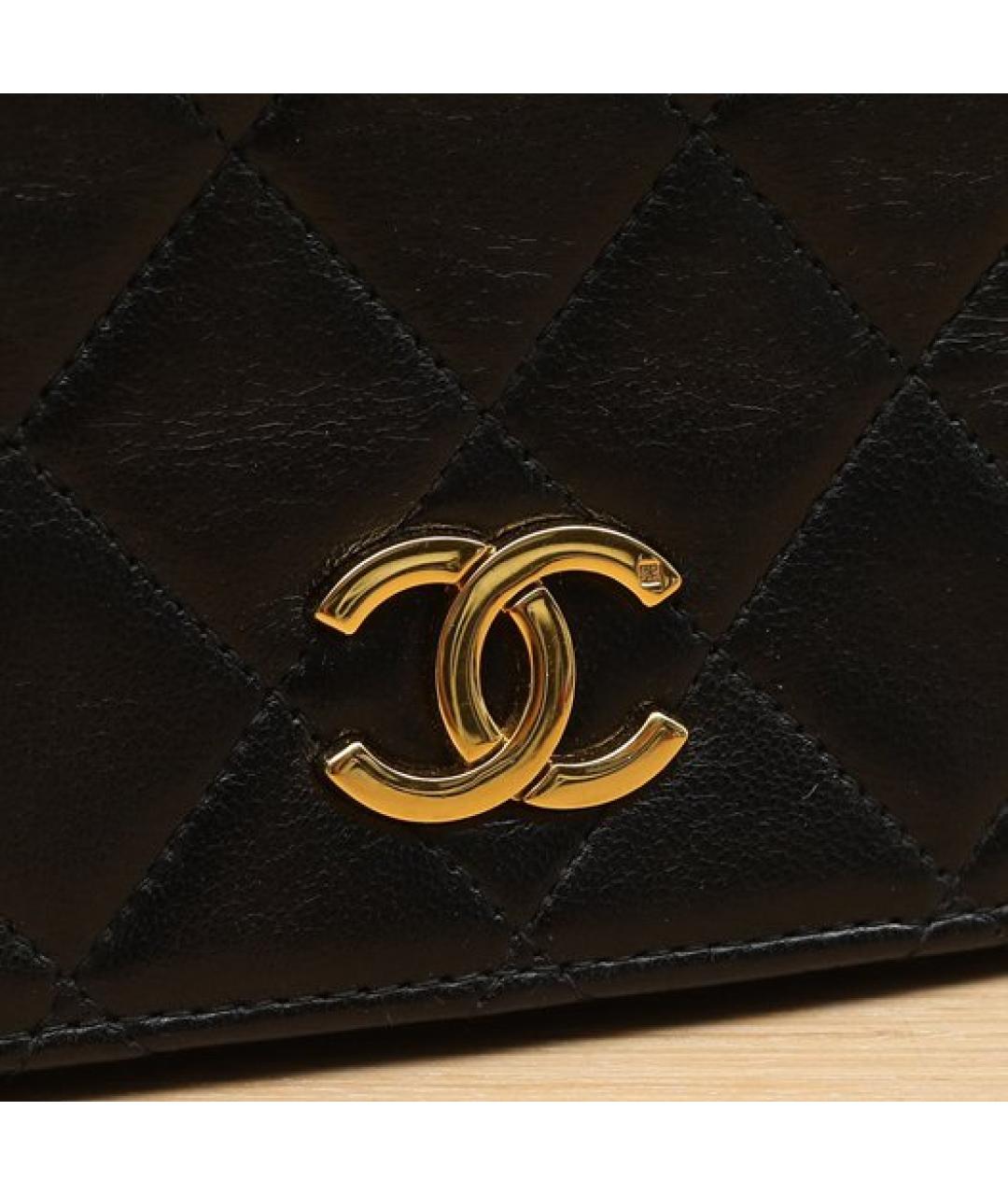 CHANEL Черная сумка через плечо, фото 7