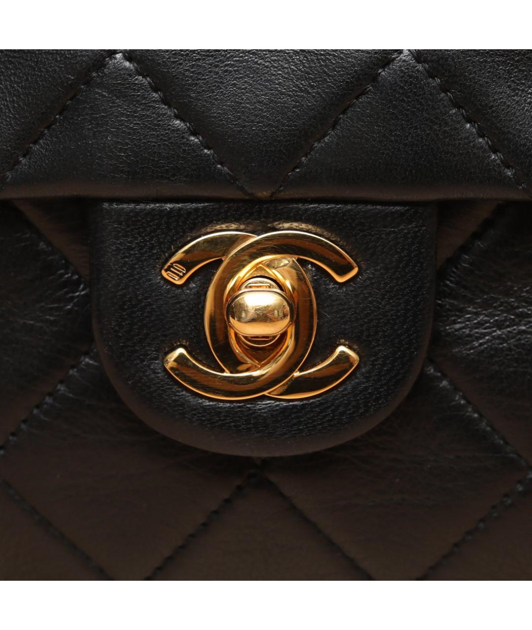 CHANEL Черная сумка через плечо, фото 7