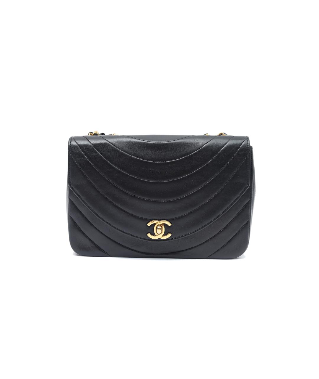 CHANEL Черная сумка через плечо, фото 10