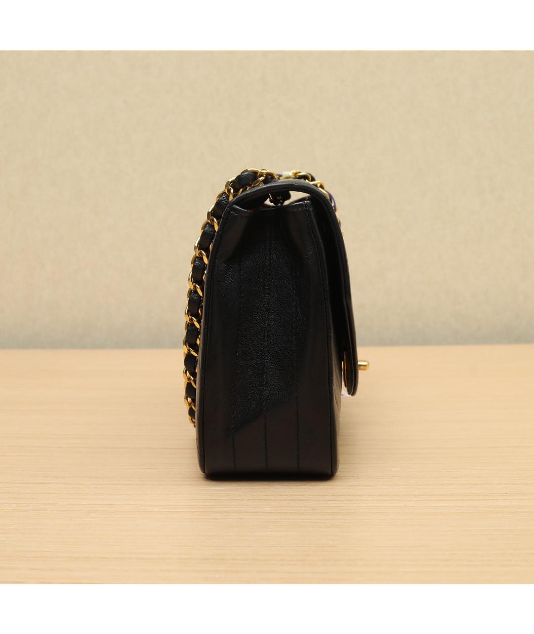 CHANEL Черная сумка через плечо, фото 4